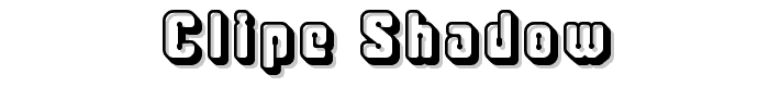 Clipe Shadow font